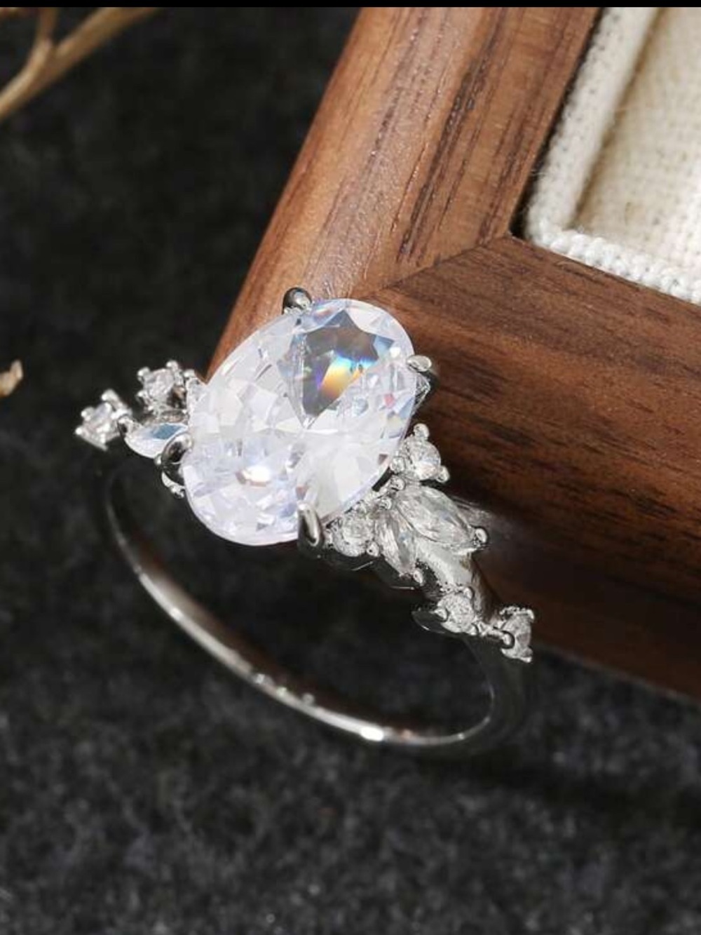 Cz ring - Picture 2 of 2